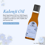 Black Seed Kalonji Oil 100% Pure & Cold Pressed