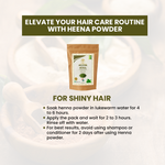 NATURAL HAIR COLOR - Organic Henna and Natural Indigo Powder