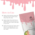 Pink Guava Clay Mask Powder 100 Gm