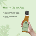 Himalayan Hemp Seed Oil 100% Pure & Cold Pressed