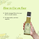 Olive Oil 100% Pure Cold Pressed Extra Virgin for Hair and Skin