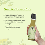 Olive Oil 100% Pure Cold Pressed Extra Virgin for Hair and Skin