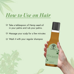 Himalayan Hemp Seed Oil 100% Pure & Cold Pressed
