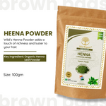NATURAL HAIR COLOR - Organic Henna and Natural Indigo Powder