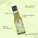 Olive Oil 100% Pure Cold Pressed Extra Virgin for Hair and Skin