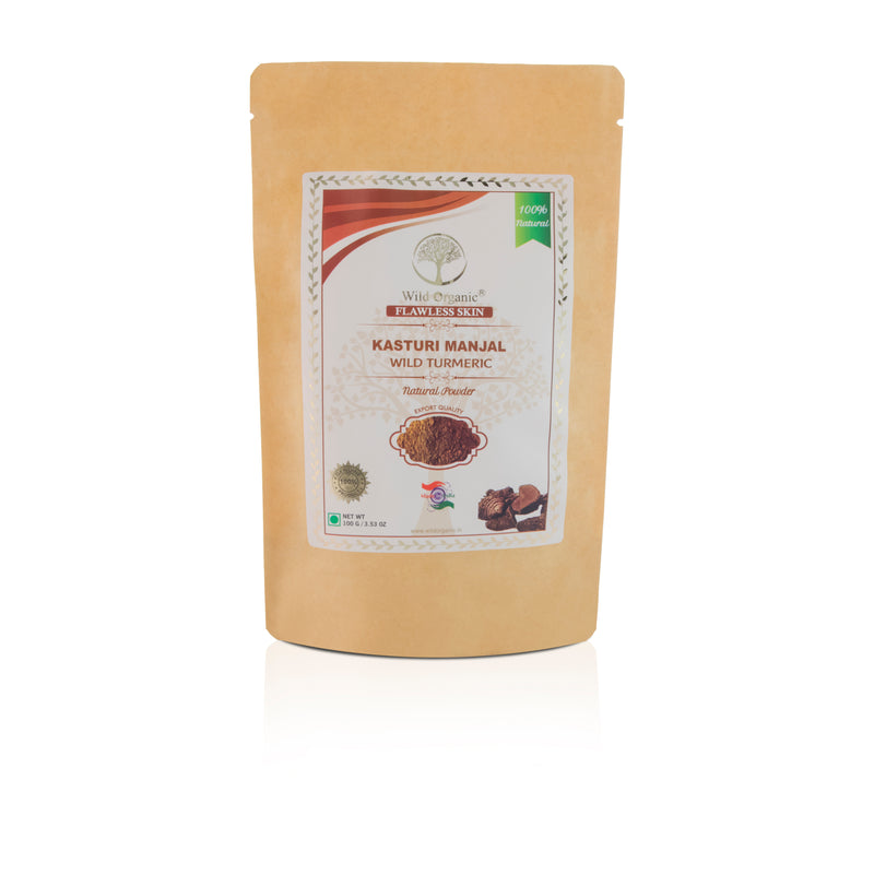 Natural Wild Turmeric Powder - Kasturi Manjal
