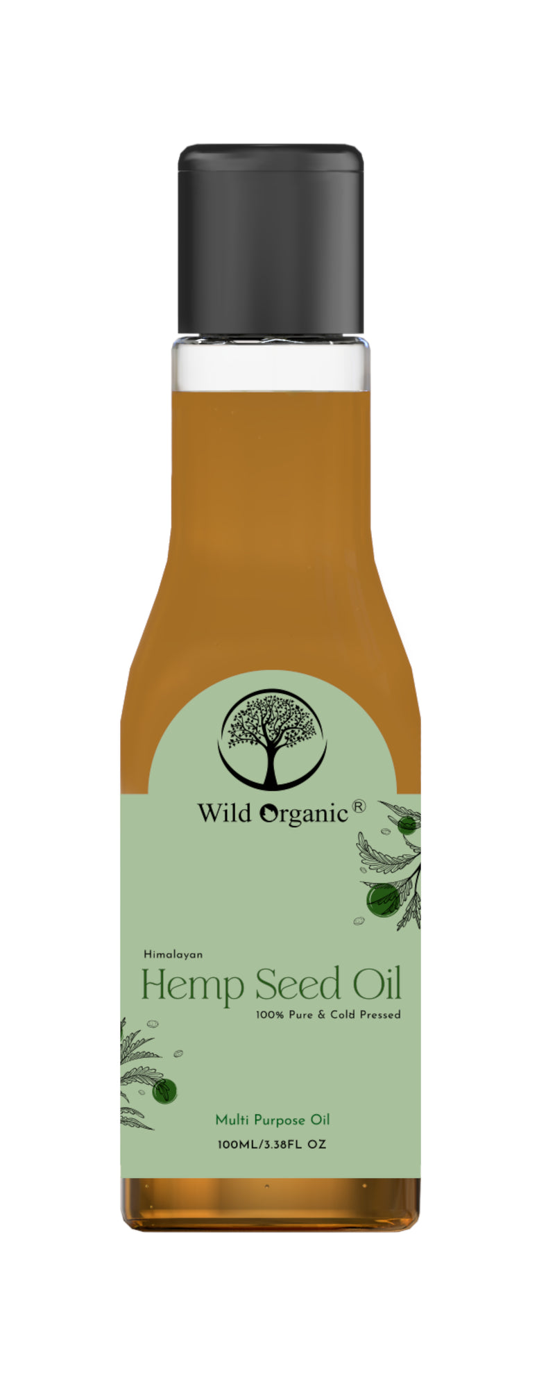 Himalayan Hemp Seed Oil 100% Pure & Cold Pressed