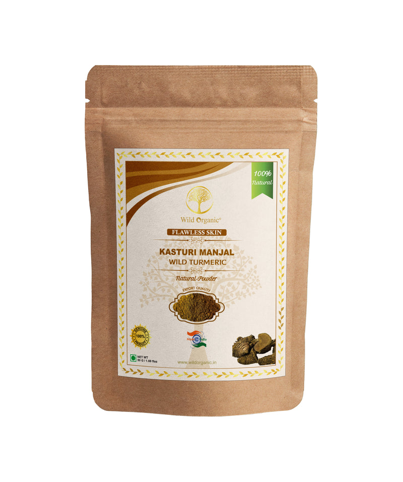 Natural Wild Turmeric Powder  - Kasturi  Manjal