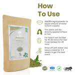 ORGANIC BHRINGRAJ POWDER - 100 gm