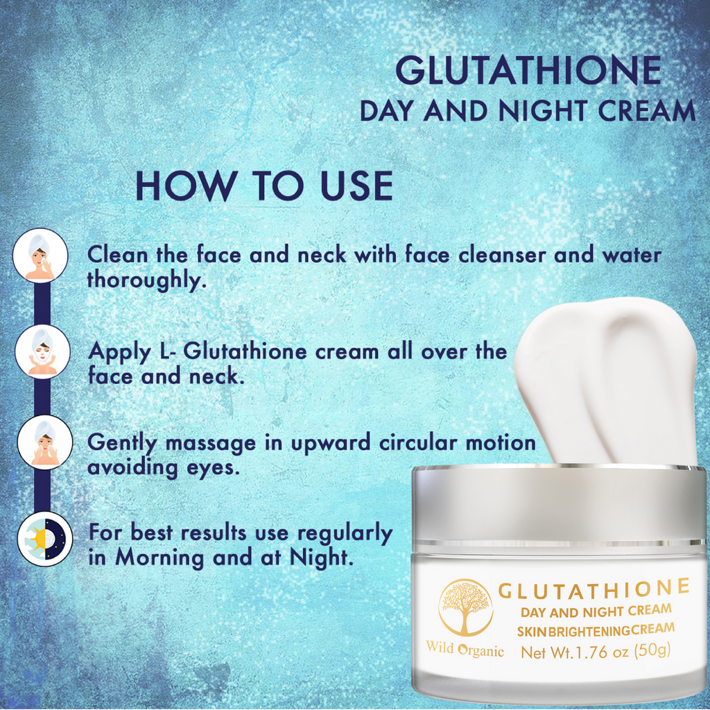 L-GLUTATHIONE - Best Skin Brightening/Anti Ageing Cream Online Wildorganic ind L-GLUTATHIONE - Best Skin Brightening/Anti Ageing Cream Online Wildorganic ind