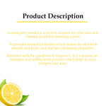 LEMON PEEL POWDER - 50 gm