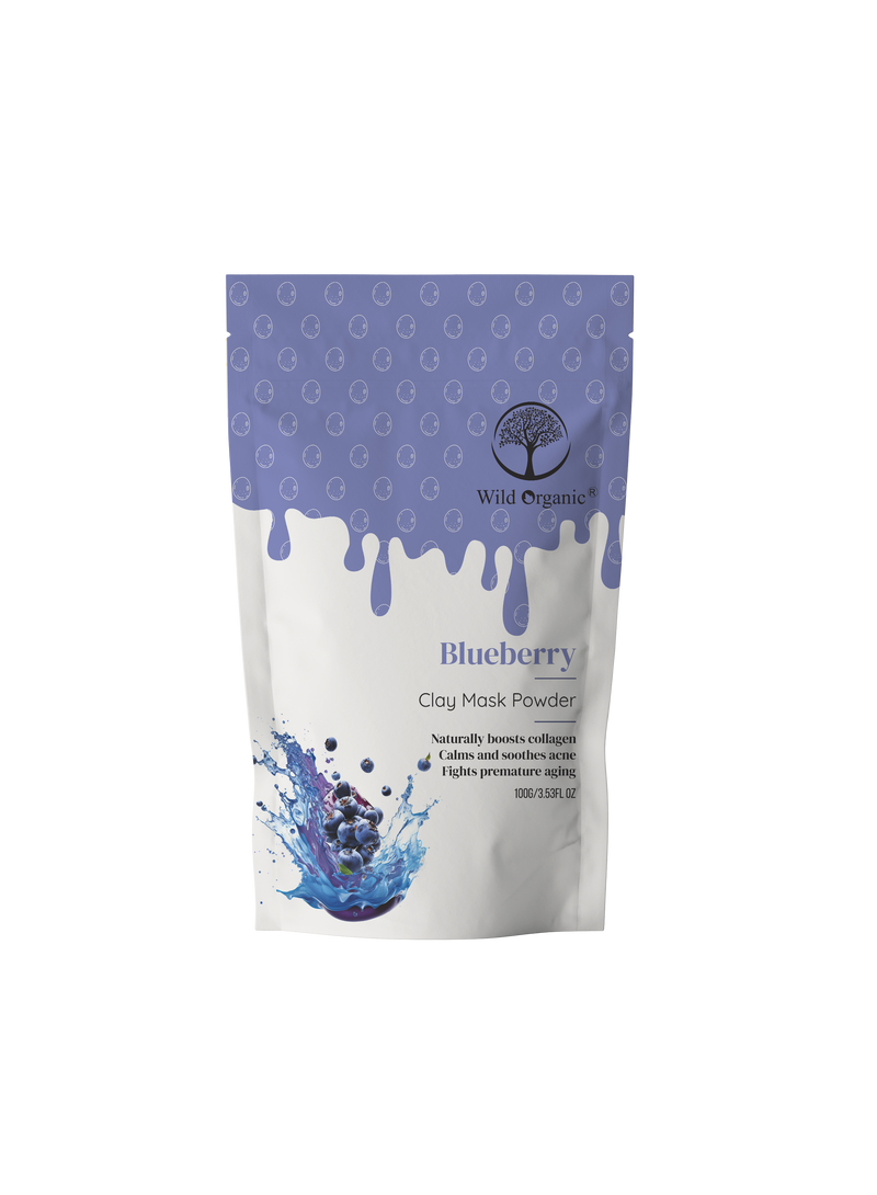 Blueberry Clay Mask Powder 100 Gm