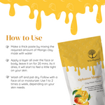 Alphanso Mango Clay Mask Powder 100 Gm