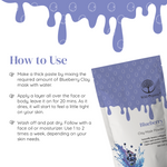 Blueberry Clay Mask Powder 100 Gm