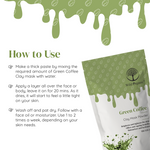 Green Coffee Clay Mask Powder 100 Gm