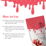 Pomegranate Clay Mask Powder 100 Gm