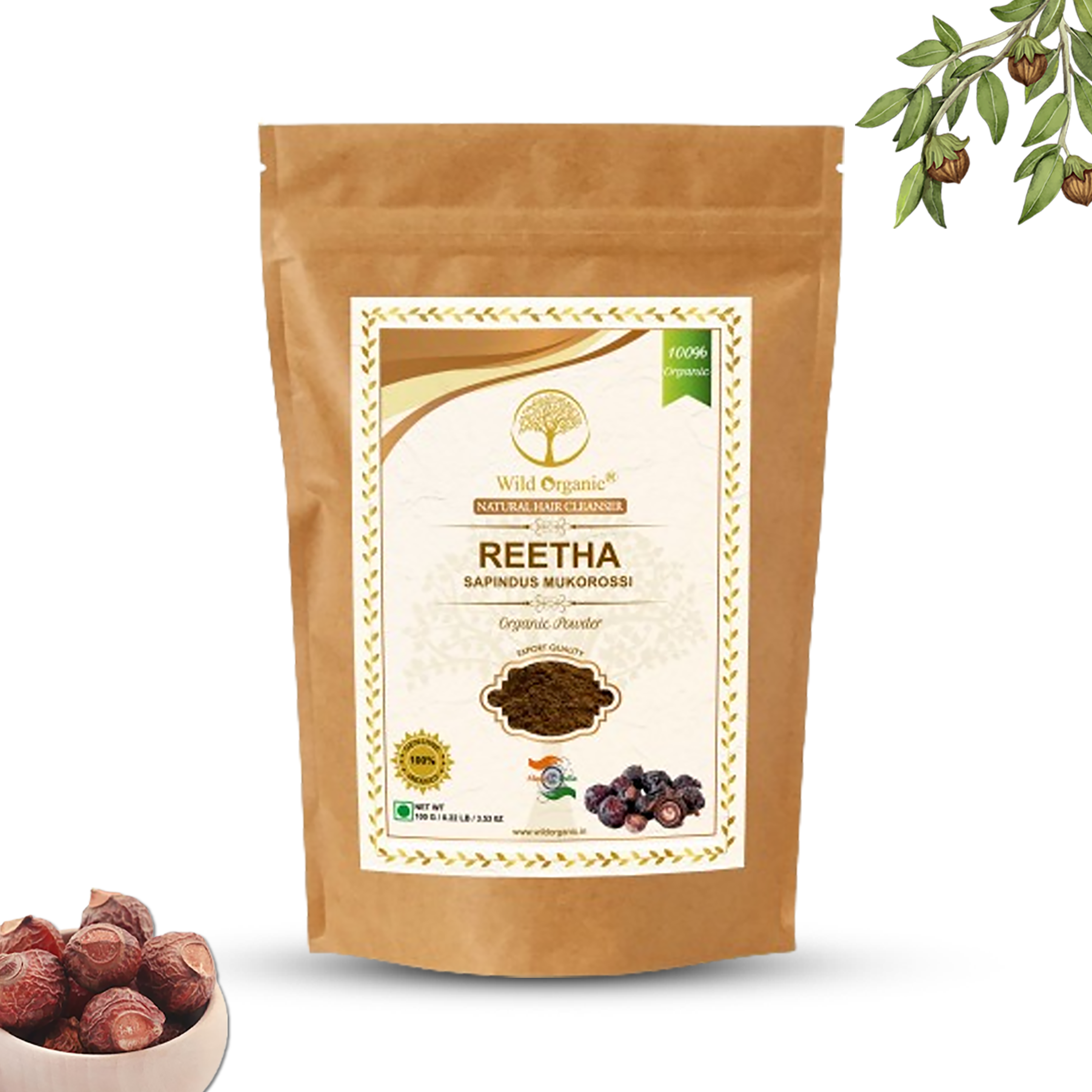 Reetha Powder – Wildorganic ind