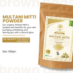 INSTANT GLOW COMBO - Multani Mitti and Sandalwood Powder