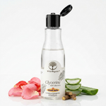 Wild Organic New Glycerine with Aloe Vera & Licorice Extract, Rose Fragrance-100ml