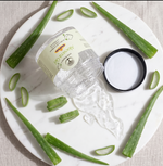 Wild Organic 100% Pure Aloe Vera Gel for Face, Skin & Hair | Deep Hydration | Soothes Sunburn | Moisturizes Dry Skin | Helps Reduce Acne & Blemishes | Natural Multipurpose Aloe Gel | 400g