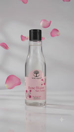 Wild Organic 100% Pure and Natural Chemical Free Rose Water -Skin Toner for Face -200 ml