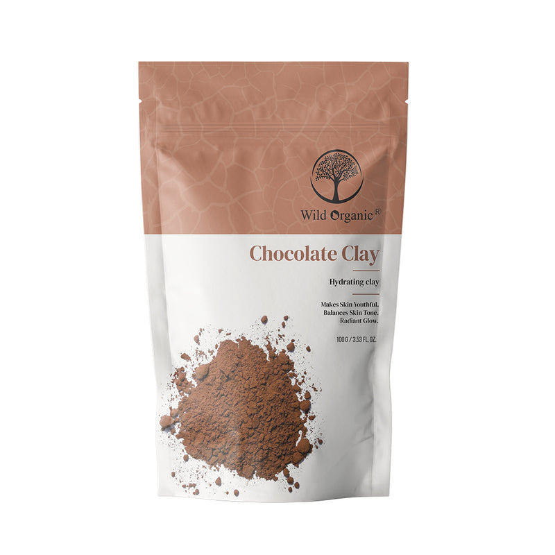 Chocolate Clay Powder - Hydrating Clay - 100gm