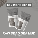 Dead Sea Mud Clay Powder - Mineral-rich clay - 100gm