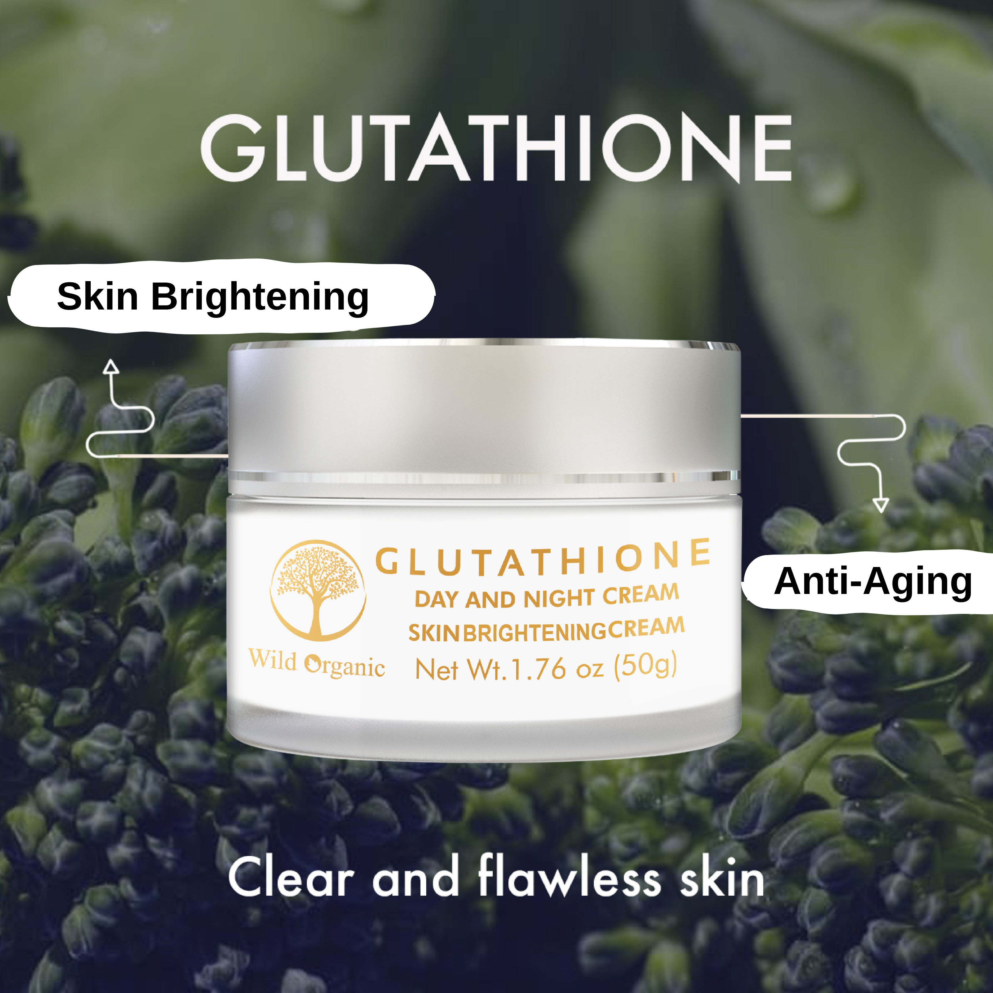 L-GLUTATHIONE - Best Skin Brightening/Anti Ageing Cream Online Wildorganic ind L-GLUTATHIONE - Best Skin Brightening/Anti Ageing Cream Online Wildorganic ind
