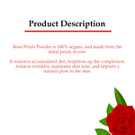 Rose Petals Powder - 50 gm